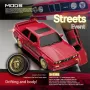 KAMTOM KM777A RTR 1/16 2.4G 4WD Drift RC Car Mini Race LED Light Retro E30 Sports High Speed Racing On-Road Electric Remote Radio Control Vehicles Model RTR Child Toys Boys Kids Gifts