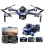 LSRC GT8 WiFi FPV with HD Front Bottom Rear Three Camera Servo Gimbal 360° Obstacle Avoidance Brushless Foldable RC Drone Quadcopter RTF