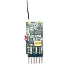RX42BRB Multi-protocol 6CH Mini Compatible RC Receiver with Dual Brushed 7.5A ESC for Flysky Wfly Microzone Radio Transmitter