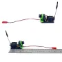EWRF 5.8G 48CH 1W VTX-camera CMOS 1000TVL-beeldoverdracht Instelbaar 300/600/1000mW. Heeft 2-4S-voeding nodig voor RC-drones.