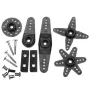 JX DC6015 14.32KG DC Metal Gear Tork Tinggi Standard Sudut Servo Digital Untuk Radio Pemancar Model RC