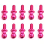 10PCS Metal Pull Rods Shocks Ball Head M3 for TAMIYA TT01 TT02 D5 1/10 RC Car On-Road Vehicles Models Toys Spare Parts 53640