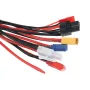 9 in 1 multifunksionele laaier 4.0mm piesangadapter aansluiting prop T Tamiya Futaba TRX 'XT60 EC3 JST draad