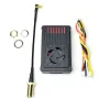5.8G 4W FPV VTX 48CH 25mW/1000mW/2000mW/3000mW/4000W Video Transmitter Built-in Heat SinkFan for Long Range FPV Drone