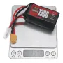 Batteria LiPo ZOP Power 5S 18,5 V 1300 mAh 60 C con spina XT60 per RC FPV Racing Drone Aereo Elicottero