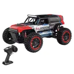 Funsky BOCAT S912 PRO RTR 1/16 2.4G 4WD 55km/h kefe nélküli RC autó rövid pályás terepjáró rally nagy sebességű versenyautó LED könnyű járművek modellek fém differenciálmű hajtótengely játékok