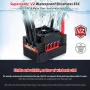 Surpass Hobby Rocket V2 Waterproof 50A/60A/90A/110A Brushless ESC for 1/10 RC Car Vehicles Model Parts