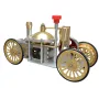 STARPOWER QX-ZQXC-01 Steam-power Four-wheeled Car Model Physics Experiment Science Discovery Production Invention Gift Collection Toys