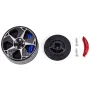 DUMBORC Remote Control Metal Handwheel Steering Wheel for X6 X6PM X10P Flysky NB4 Transmitter Replacement Parts DIY Accessory