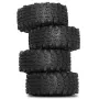 4PCS Upgraded 1.9 Inches Rubber Soft Tyres for 1/10 Axial SCX10 III Yi Kong Toys YK4017 RGT Rock Crawler Climbing Truck RC Cars Vehicles Models Spare Parts R226
