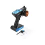 Flyueace T-8166 2.4GHz 3CH Transmitter with RX-G4 Light Control Mini Receiver for RC Car Boat Tank Models