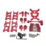 Metal Upgrades Parts for Wltoys 144001 144002 144010 124016 124017 124019 1/14 1/12 AM X12 RC Car Swing Arm Steering Block Link Rod Kit