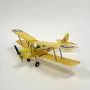 MinimumRC Tigermoth DH-82A Micro Scale 360mm Wingspan KT Foam RC Airplane Biplane KIT+Motor
