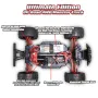 Remo Hobby 1036 RTR 1/10 2.4G 4WD 45km/h Brushless RC Car Monster Off-Road Truck Metal Twin Differential Dogbone High Speed Vehicles Models Toys Ultimate Edition