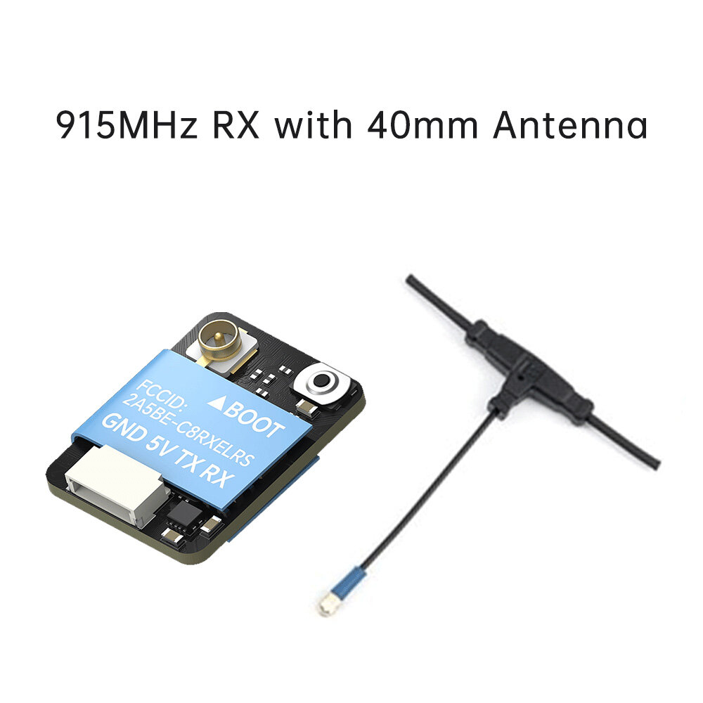 ELRS 868/915 RX+40mm Mini Antenna