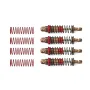 4PCS Upgraded Metal Oil Filled Shock Absorber Dampers for FMS 11810 Mogrich 1/18 Off-Road RC Cars Vehicles Models DIY Modification Spare Parts Accessories P24-BZ02