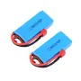 7.4V 2200mAh 25C 2S LiPo Battery T Deans Plug for Mjx 16210 16208 16207 1/16 MJX HYPER GO 14301 14302 Rc Car