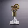 STARPOWER QX-M-ZQJ-06 Mini Copper Boiler Steam Engine Stirling Engine Model Physics Experiment Science Discovery Production Invention Gift Collection Toys