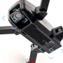 TEEROK T18S GPS 5G WiFi FPV With 4K HD Dual Camera Servo Gimbal Optical Flow Positioning 205g Brushless Foldable RC Drone Quadcopter RTF Three Batteries