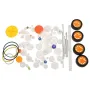78Pcs Motor Gears Kits Plastic Spindle Worm Gear Set Robot Pulley Shaft Axle Belt Bus Assembly for Toy Automobile Cars DIY Kit Model Parts Assortment Accessories