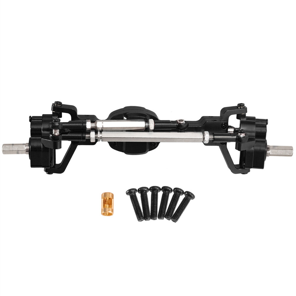 Black Front Axle