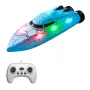 YLR/C 826 2.4G Mini RC Boat RTR 360° Roll Cool Light Waterproof Speedboat Vehicle Model