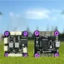 30.5*30.5mm Radiolink F722 Filght Controller with 5V 12V BEC & 3-6S BLS 4in1 55A ESC Stack for RC FPV Racing Drones Support Betaflight and INAV