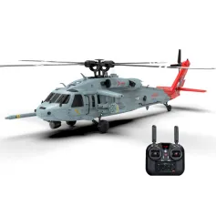 Eachine E200 Pro 2.4G 6CH 6-Axis Gyro GPS Optical Flow Positioning 5.8G FPV Camera Dual Brushless Motor 1:47 Scale Flybarless RC Helicopter RTF