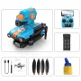 Funsky LM12-D MAX Ⅱ WiFi FPV with HD ESC Dual Camera Bullet Launcher Optical Flow Positioning Brushless Foldable RC Drone Quadcopter RTF