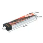 5 PCS /10 PCS BETAFPV 3.8V 260mAh 80C 1S LiHV Battery High Performance Z-Folding Process BT2.0 Connector for Air65 FPV Racing Drone