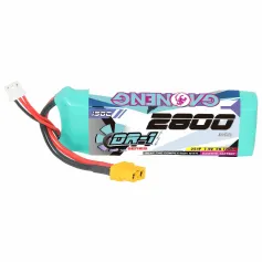 Gaoneng 7.4V 2800mAh 150C 2S Lipo Battery XT60 PLUG/T PLUG for 1/12 1/14 1/16 RC Cars