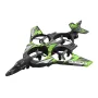 TU 160 Fighter 2.4G One Key Spray Gravity Sensor EPP FPV RC Drone Airplane Quadcopter Glider RTF With LED Lights for Beginners