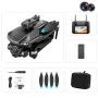 MSRC M33 MAX 5G WiFi FPV with 4.5inch LCD Screen Controller 720P HD Dual Camera Servo Gimbal 360° Obstacle Avoidance Optical Flow Positioning Brushless Foldable RC Drone Quadcopter RTF