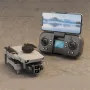 LYZRC L106 GPS WiFi FPV with Electric Adjustment HD Dual Camera 360° Obstacle Avoidance Optical Flow Positioning Brushless Foldable RC Drone Quadcopter RTF