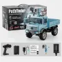 CX Toys CX002/CX002-C RTR 1/16 2.4G RWD FPV WIFI RC Car Unimog Off-Road Climbing Truck 720P Camera LED Light Full Scale Support App Control Army Pickup High Speed Vehicles Models