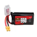 ZOP Power 3S 11.1V 550mAh 95C 6.105Wh LiPo Battery XT30 Plug for BETAFPV Pavo20 Pro RC FPV Racing Drone