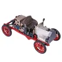 Teching Assembly Vintage Classic Car Metal Mechanical Model Toy with Electric Engine Toys