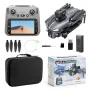 XKJ K18 MAX GPS 5G WiFi FPV with 5.9inch LCD Screen Controller HD Dual Camera Servo Gimbal 360° Obstacle Avoidance One-Key Airdrop Brushless Foldable RC Drone Quadcopter RTF