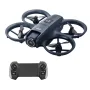 ZFR E66 AIR MINI WiFi FPV مع شاشة 4.3 بوصة وكاميرا مزدوجة 180 درجة وتدفق بصري قابل للتعديل كهربائيًا وتحليق تلقائي وتجنب العوائق وحماية دائرية هدايا للأطفال 2.4 جيجا هرتز 4 قنوات 6 محاور تحكم عن بعد RC ألعاب بدون طيار رباعية المراوح RTF