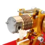 Suction Stirling Flame Power Steam Engine Model Children Science Education Toys