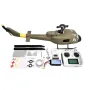 ROBAN 450 Class UH-1D 2.4G 11CH GPS Stabilized Scale Flybarless RC Helicopter RTF With X1 Flight Controller