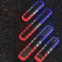 Upgraded Headlight Alarm Lamp LED Police Roof Colorful Lights for SG PINECONE FORSET 1004 1/10 RC Cars Vehicles Models Spare Parts Accessories SG-HCJD01