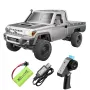 MNRC MN82 PRO RTR 1/12 2.4G 4WD RC Car for TOYOTA Land Cruiser LC79 Rock Crawler LED Light Climbing Off-Road Truck Full Proportional Vehicles Models Toys