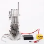 Mini Gasoline Engine Model Educational Engine Toy Science Experiment Kit Set
