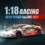 HBX 2192 2193 1/18 2.4G 4WD RC Car Drift LED Light High Speed Racing RTR Vehicles Models Full Propotional Control Electric Toys