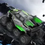 JJRC Q201 2.4G 8WD Off-Road Forward Amphibious RC Car RTR Vehicle Toy