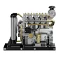 TECHING 1/10 Full Metal Mini L4 4-Cylinder OHV Inline Diesel Engine Model DIT Assembly Kit Excellent STEAM Science Education Discovery Toys Children Gifts