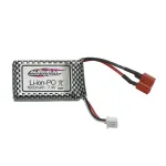 Xinlehong 7.4v 1000mAh 2S Li-ion Battery T Plug QDJ02 for Q901 Q902 Q903 1/16 RC Car Parts