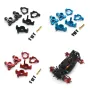 Upgraded Metal Parts Rear Wheel Seat Steering Cup C Hub Set for 1/14 ZD Racing MT16 Rlaarlo JIUSI MT14R PT14R RC Cars Vehicles Models Spare Accessories