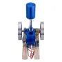 STARPOWER Mini Four Stroke Gasoline Engine Internal Combustion Engine Model with Wooden Base Physics Experiment Science Discovery Production Invention Gift Collection Toys